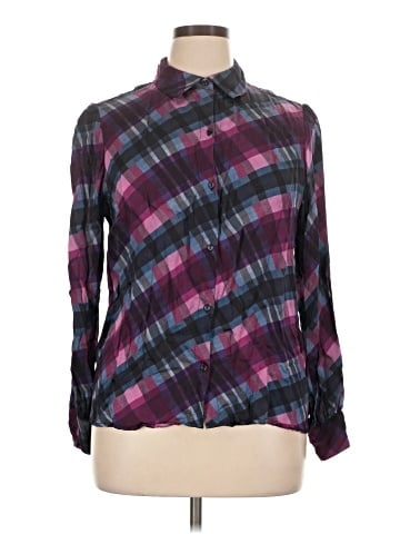 Ecru Long Sleeve Blouse (view 1)