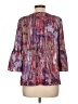 Jonathan Martin Purple 3/4 Sleeve Blouse Size L - photo 2