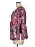 Jonathan Martin Purple 3/4 Sleeve Blouse Size L - photo 5