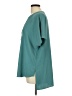 Jodifl 100% Polyester Teal Short Sleeve Blouse Size L - photo 5