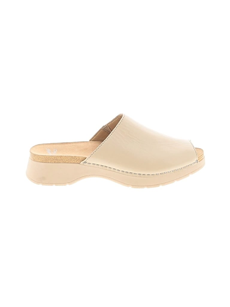 Pre-owned Dansko Mule/clog In Tan