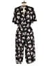 One Clothing Floral Black Jumpsuit Size L - photo 2