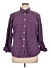 L.L.Bean Checkered-gingham Purple Long Sleeve Button-Down Shirt Size XL - photo 1