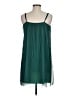 Fossil 100% Polyester Chevron-herringbone Green Cocktail Dress Size M - photo 2