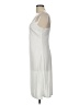 JBS 100% Polyester Solid Ivory Casual Dress Size 10 - photo 5