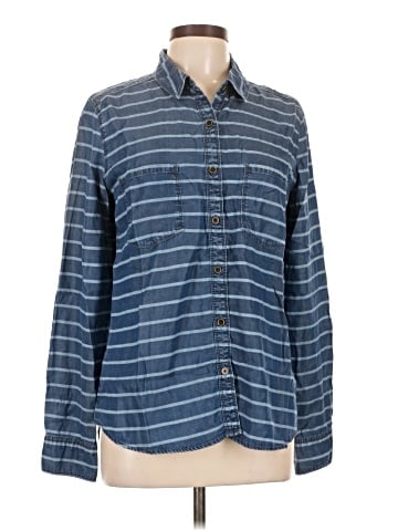Halogen Long Sleeve Button-Down Shirt (view 1)
