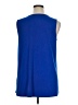 Catherines Blue Sleeveless Top Size 0X - photo 2