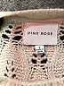 Pink Rose Ivory Pullover Sweater Size L - photo 7