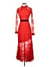 Three Floor Red Cocktail Dress Size 0 - photo 1