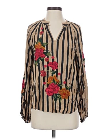 Akemi + Kin Long Sleeve Blouse (view 1)