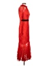 Three Floor Red Cocktail Dress Size 0 - photo 4