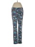 Hot Kiss Floral Blue Active Pants Size 13 - photo 1