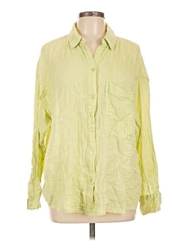 Abercrombie & Fitch Long Sleeve Button-Down Shirt (view 1)