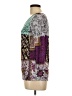 ETRO 100% Polyester Teal Purple 3/4 Sleeve Top Size EU (IT) 48 / US 12 - photo 5