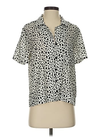 Lulus Short Sleeve Blouse (view 1)