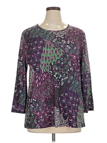 Serengeti 3/4 Sleeve Top (view 1)