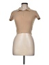 Pull&Bear Tan Short Sleeve Polo Size M - photo 1