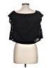 Lush Black Sleeveless Blouse Size L - photo 2