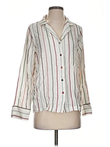Cozy Earth Long Sleeve Blouse (view 1)