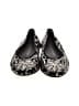 Stuart Weitzman Paisley Silver Flats Size 8 1/2 - photo 2