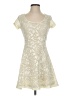 V Fish 100% Polyester Ivory Casual Dress Size XS - photo 1