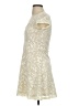 V Fish 100% Polyester Ivory Casual Dress Size XS - photo 5