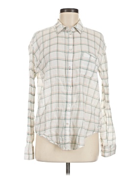 Elizabeth and James Long Sleeve Button-Down Shirt (view 1)