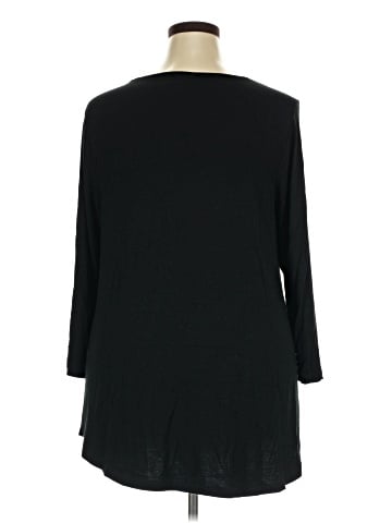 JM Collection 3/4 Sleeve Top (view 2)