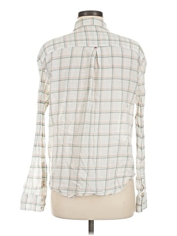 Elizabeth and James Long Sleeve Button-Down Shirt (view 2)