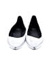AQUATALIA Metallic Silver Flats Size 9 - photo 2