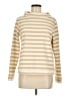 Dudley Stephens 100% Polyester Stripes Gold Turtleneck Sweater Size M - photo 1