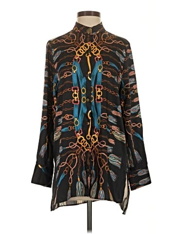 Zara Basic Long Sleeve Blouse (view 1)