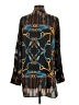 Zara Basic 100% Polyester Black Long Sleeve Blouse Size S - photo 2