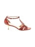 Coach Animal Print Red Sandals Size 9 - photo 1