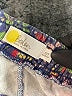 Boden 100% Cotton Floral Blue Casual Pants Size 10 - photo 3