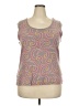 White Stag Paisley Pink Tank Top Size 20 - photo 1