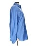 Lands' End Blue Long Sleeve Button-Down Shirt Size 10 - photo 4
