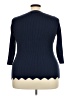 Evolution by Cyrus Blue Long Sleeve Top Size 3X - photo 2