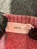 MNG Kids Solid Burgundy Pullover Sweater Size 7 - 8 - photo 3