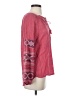 Dylan 100% Cotton Pink Long Sleeve Blouse Size S - photo 4