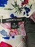 Robert Louis 100% Rayon Floral White Pink Casual Pants Size M - photo 4