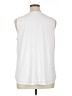 Daniel Rainn White Sleeveless Blouse Size 1X - photo 2