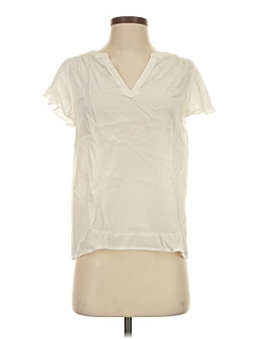 Vineyard Vines Short Sleeve Silk Top (view 1)
