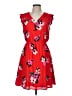 41Hawthorn 100% Polyester Floral Red Casual Dress Size M - photo 1