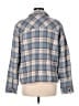 Lucky Brand 100% Polyester Plaid Blue Jacket Size M - photo 2