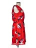 41Hawthorn 100% Polyester Floral Red Casual Dress Size M - photo 4