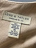 Lord & Taylor 100% Polyester Ivory Vest Size 10 - photo 6