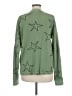 Obey 100% Cotton Stars Green Sweatshirt Size M - photo 2