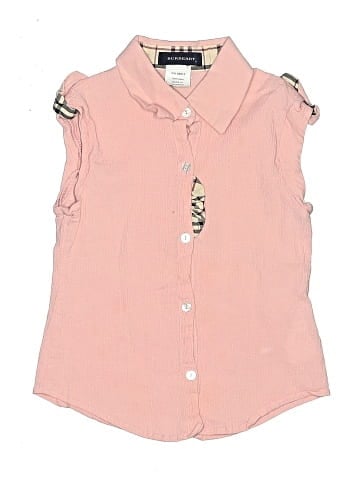 Burberry Sleeveless Button-Down Shirt (view 1)