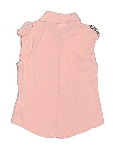 Burberry Sleeveless Button-Down Shirt (view 2)
